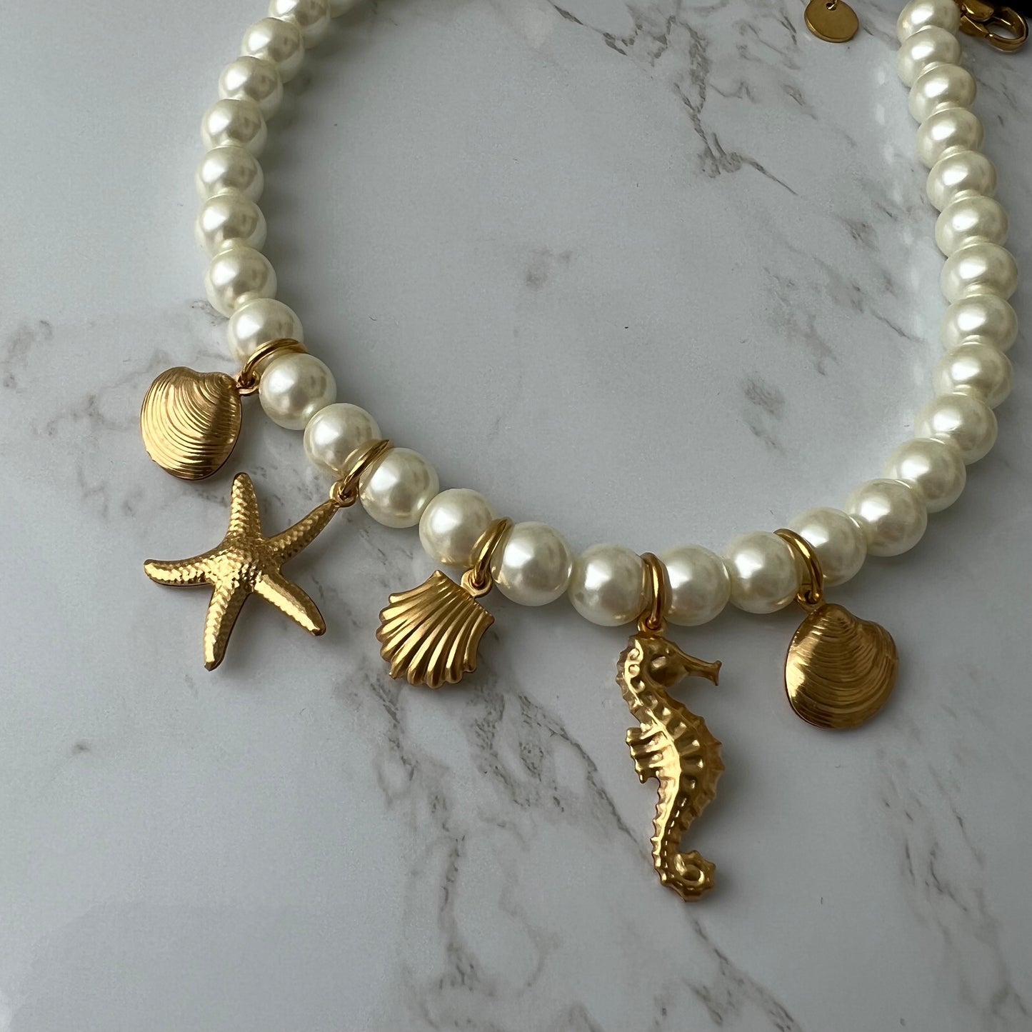 Mermaids treasures necklace.