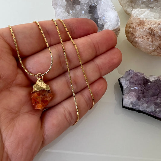 Sunstone ketting.