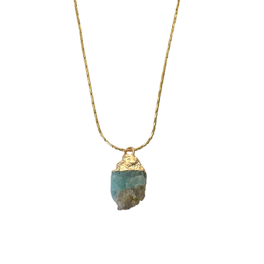 Amazonite ketting.